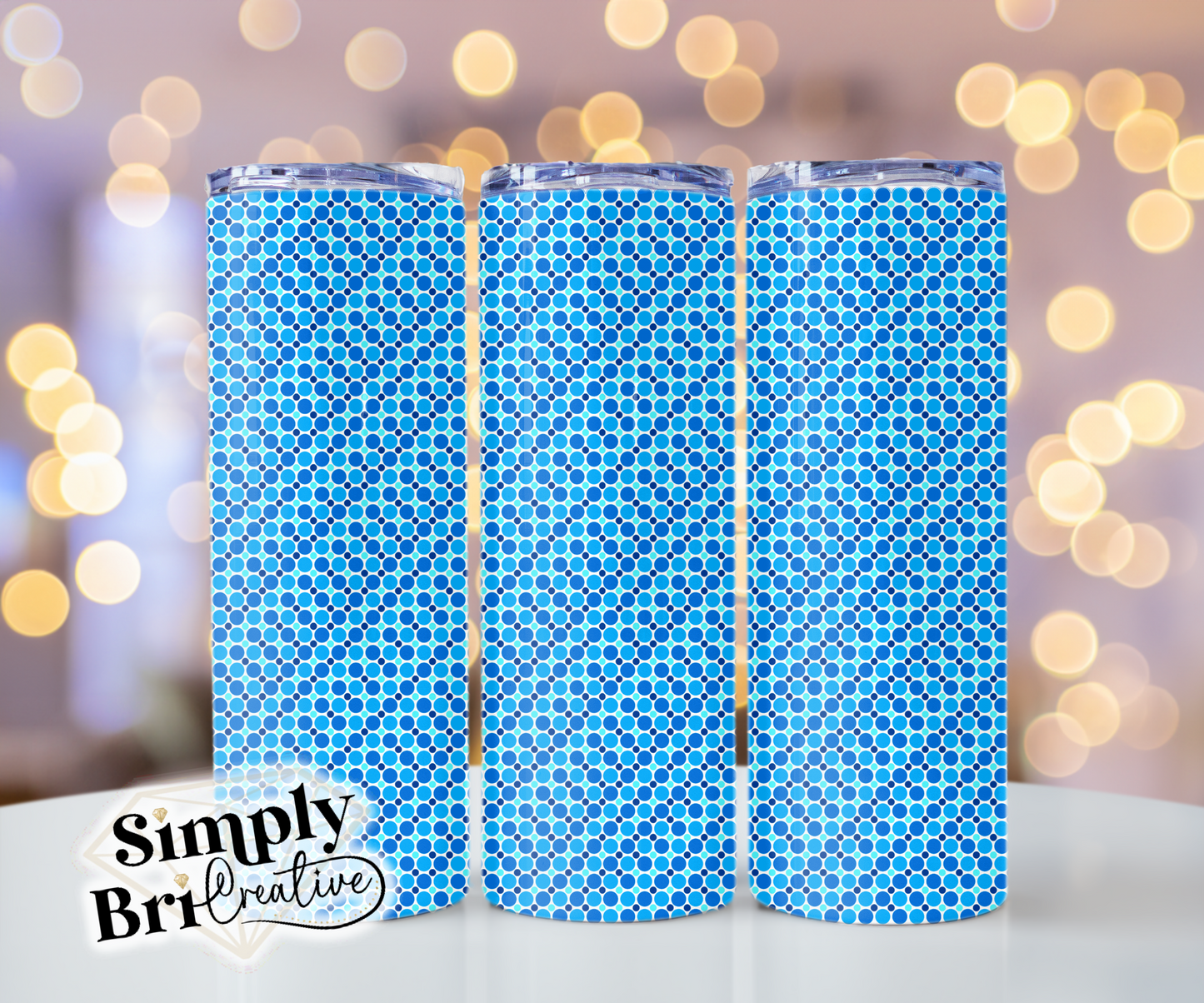 Illusion Template Tumbler Premium Grid (SS6 & SS20)