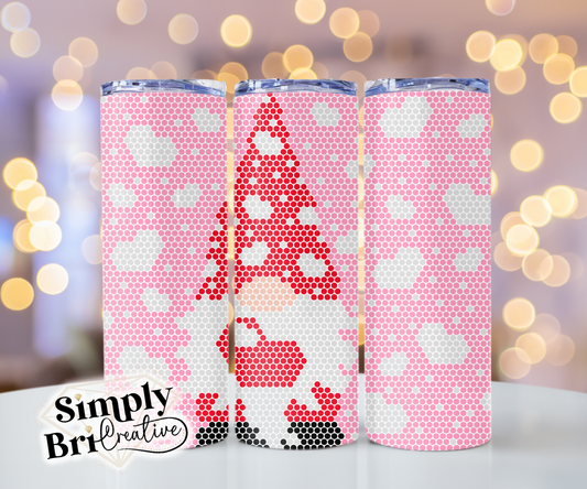 Valentines Gnome Template Tumbler (4mm/SS16)