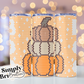 Stack of Pumpkins Template Tumbler (5mm/SS20)