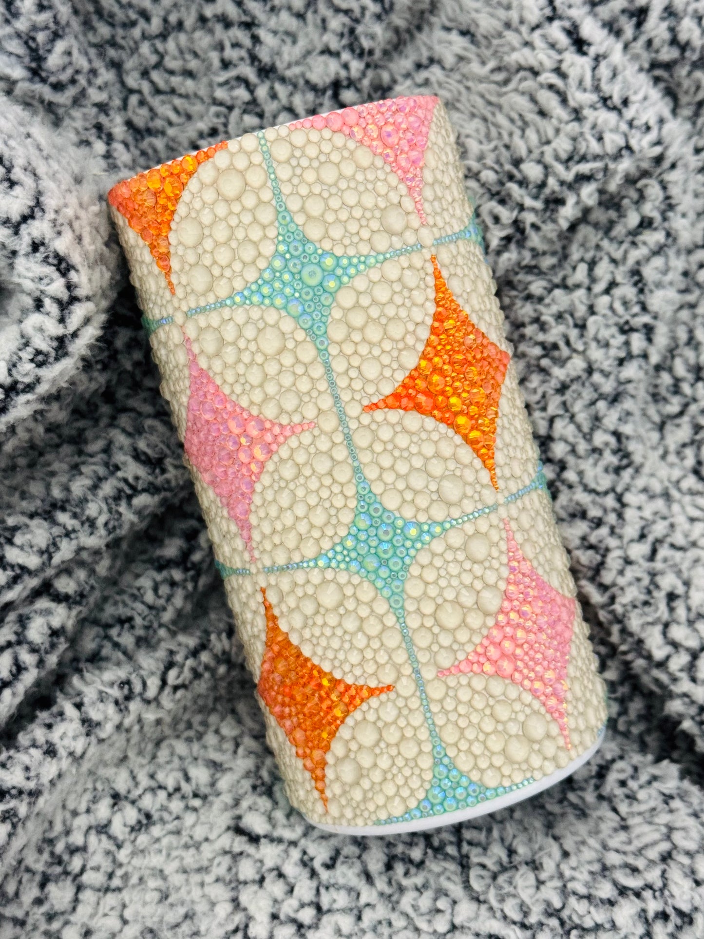 Vintage Stars Rhinestone Tumbler