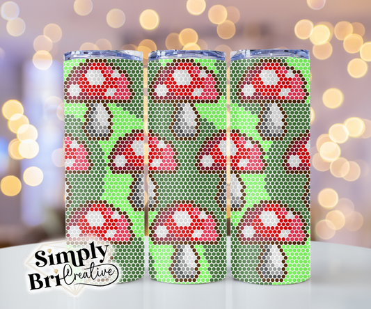 Mushroom Template Tumbler (4mm/SS16)