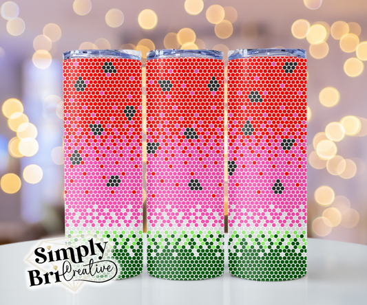 Watermelon Template Tumbler (4mm/SS16)