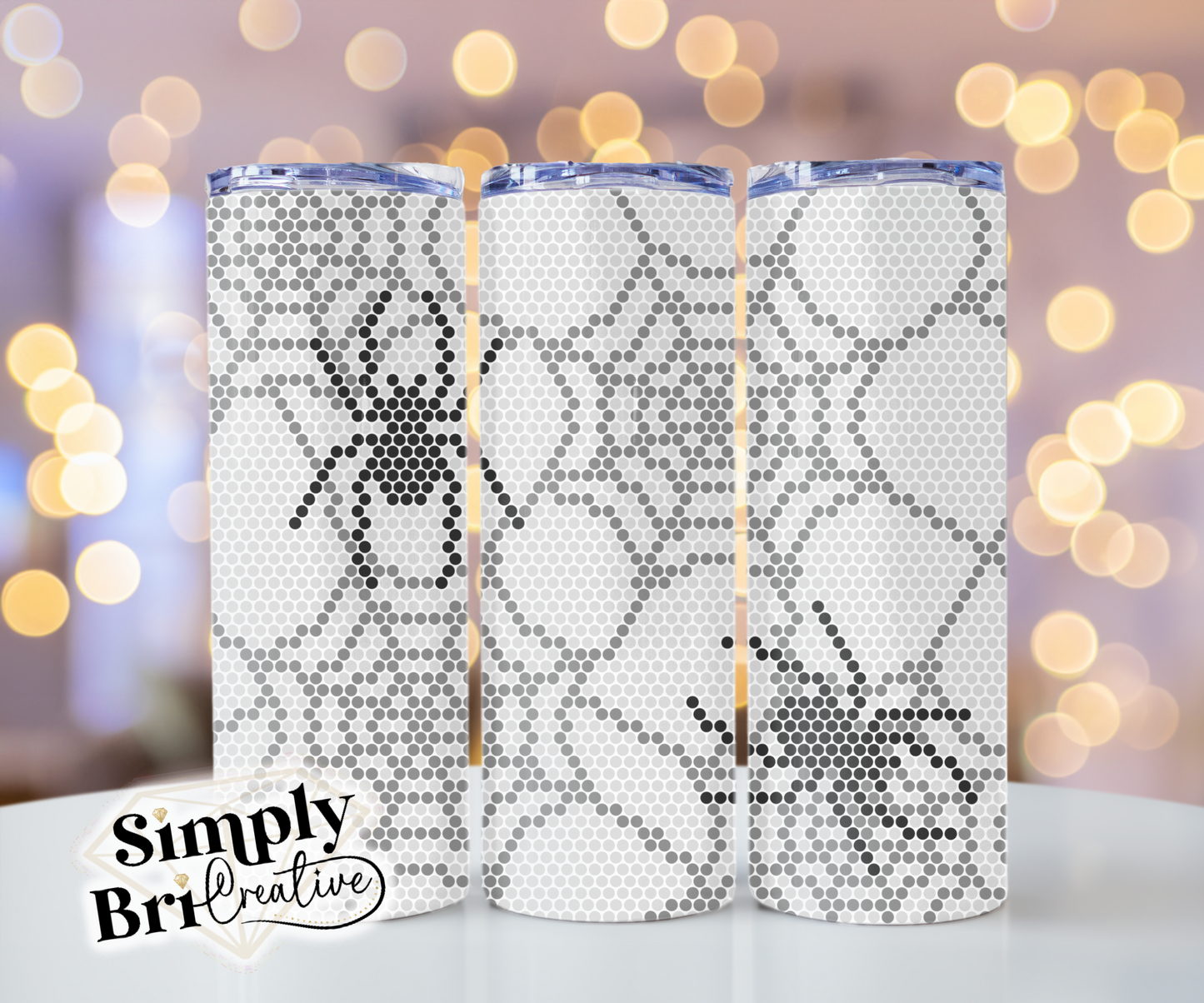 Spider Template Tumbler (4mm/SS16)