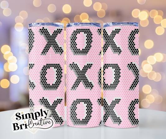 X’s and O’s Template Tumbler (4mm/SS16)