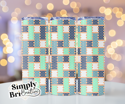 Rectangles Template Tumbler (4mm/SS16)