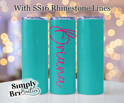 Custom Name Template Tumbler