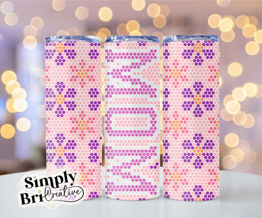 Mom Flowers Template Tumbler (5mm/SS20)