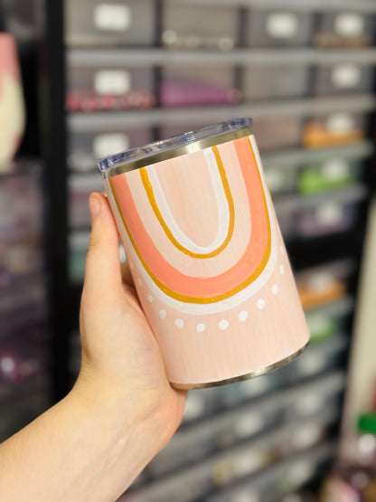 Peach Rainbow 12 oz. Husky