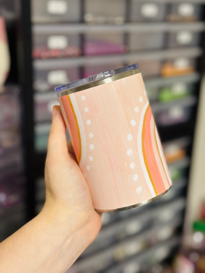 Peach Rainbow 12 oz. Husky