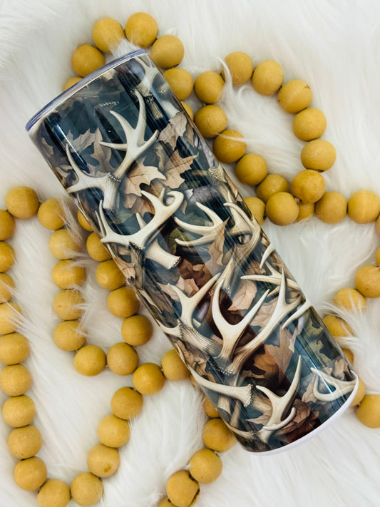 Antlers Camo Sublimation Tumbler