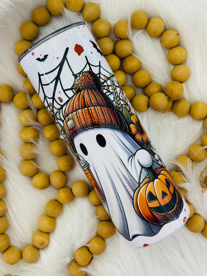 Spooky Season Ghost Sublimation Tumbler