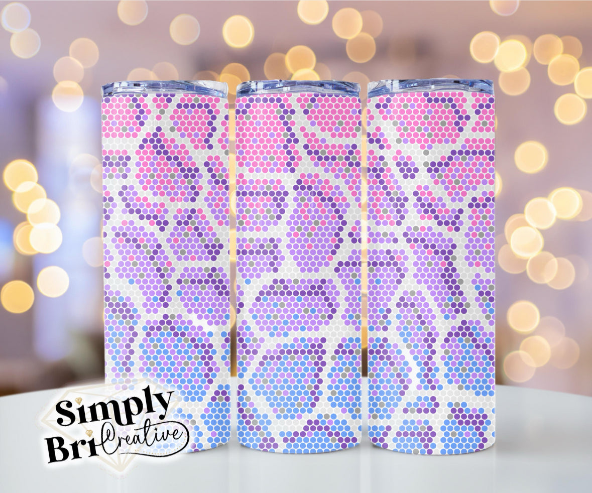 Beach Water Template Tumbler (4mm/SS16)