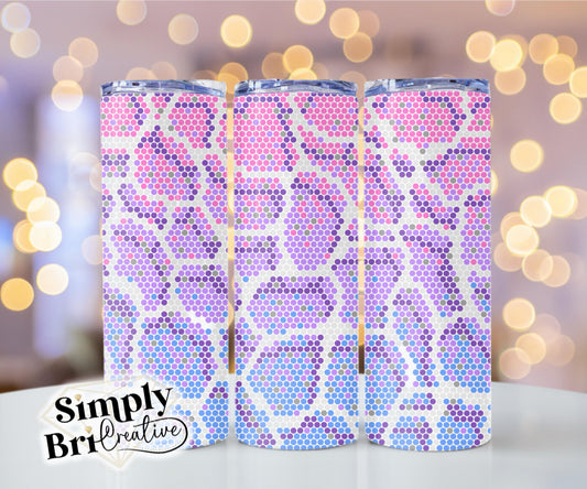 Beach Water Template Tumbler (4mm/SS16)