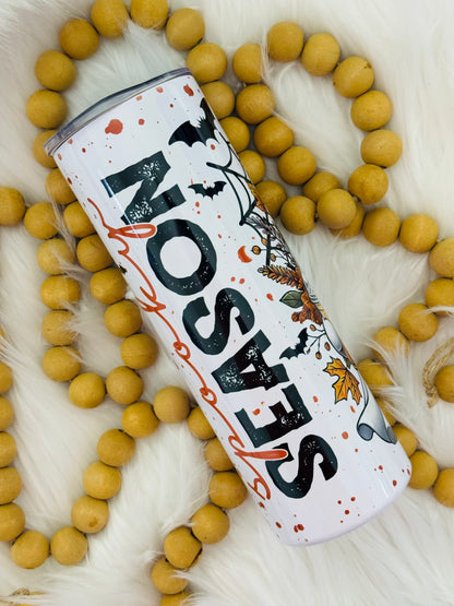 Spooky Season Ghost Sublimation Tumbler