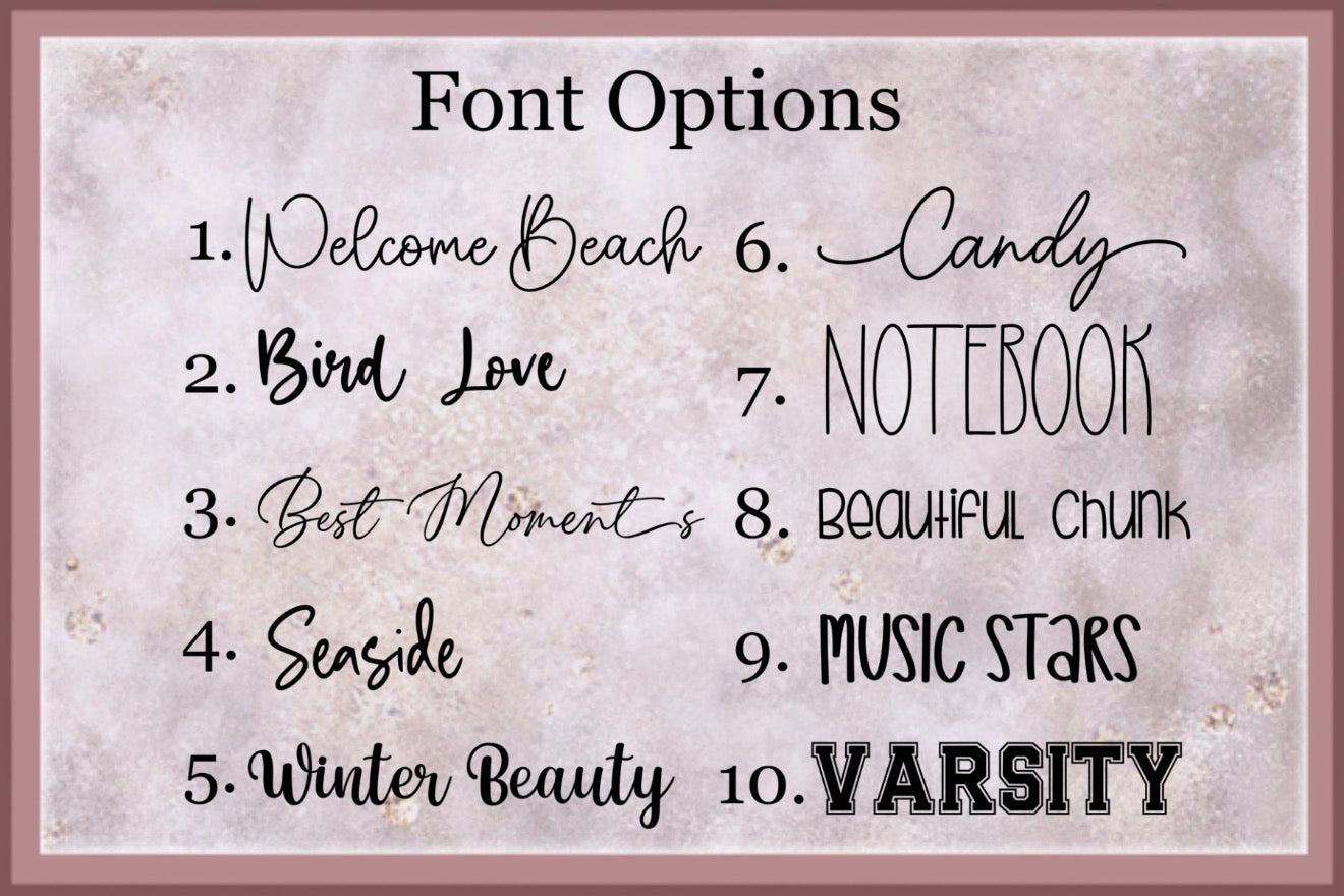 Custom Name Template Tumbler