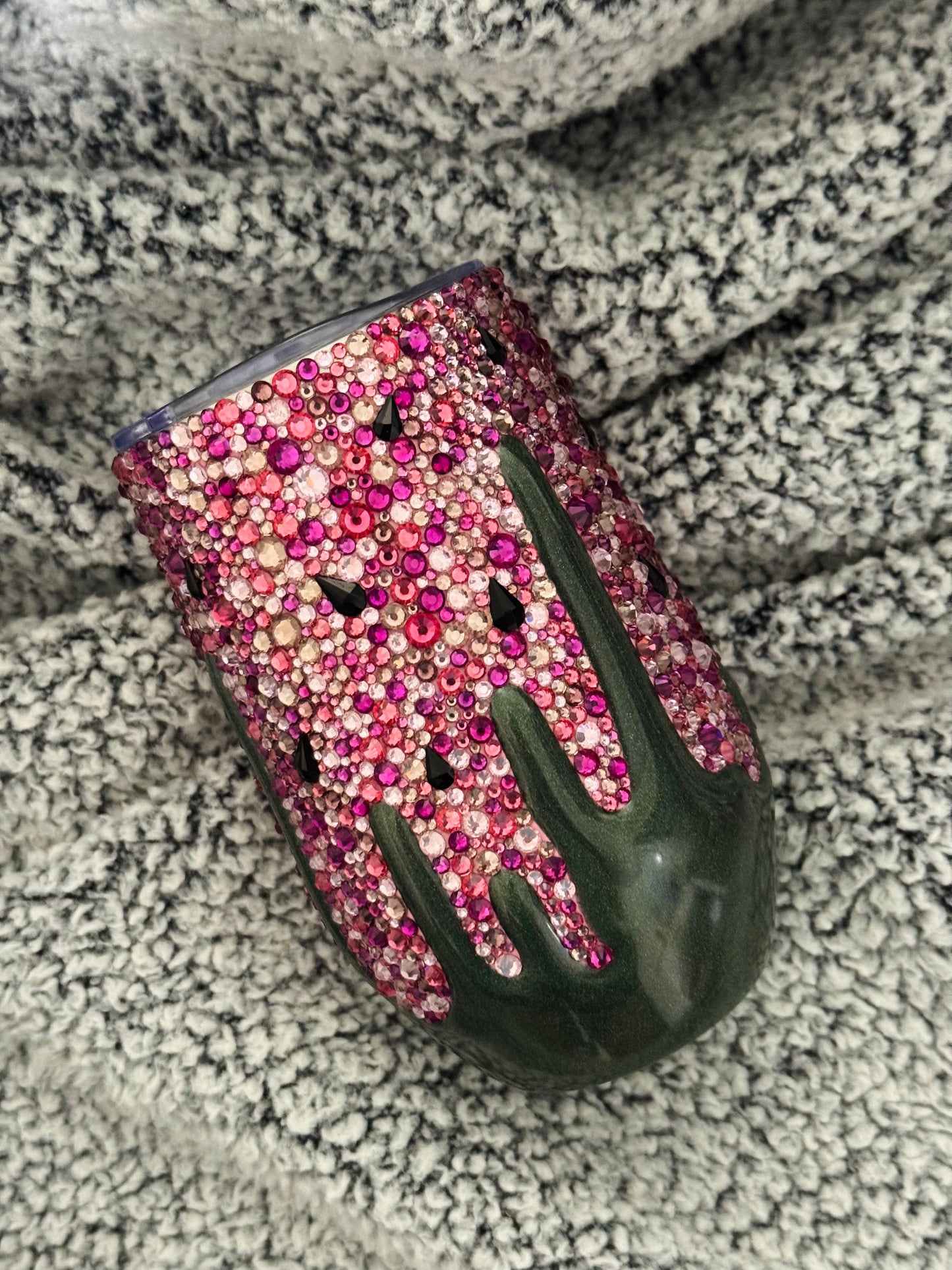 Watermelon Rhinestone Tumbler