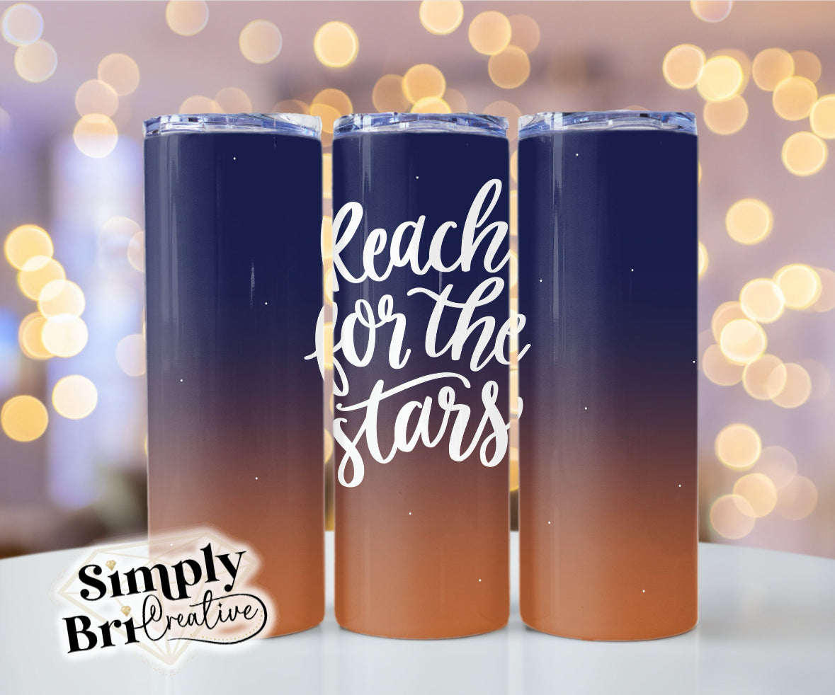 Reach for the Stars Template Tumbler