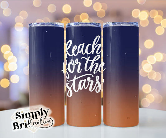 Reach for the Stars Template Tumbler