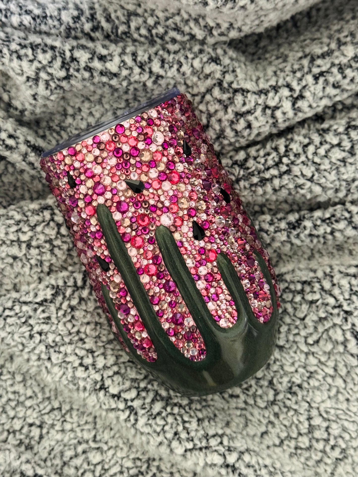 Watermelon Rhinestone Tumbler