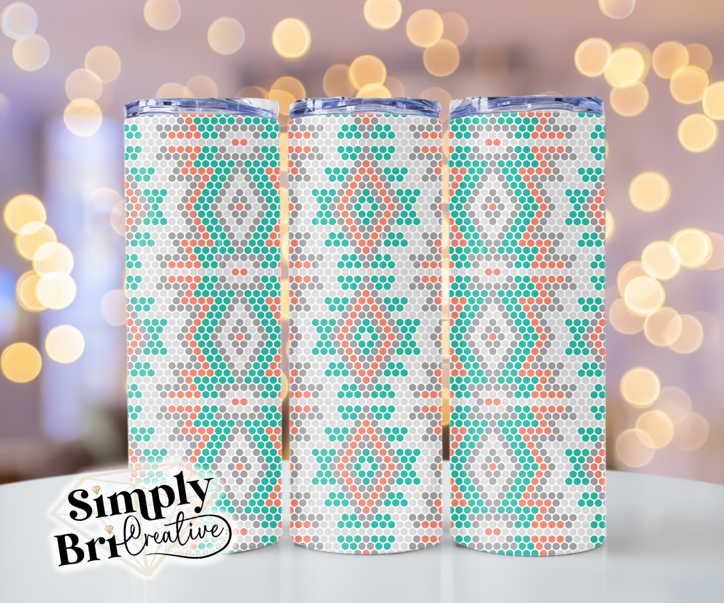 Aztec Template Tumbler (4mm/SS16)