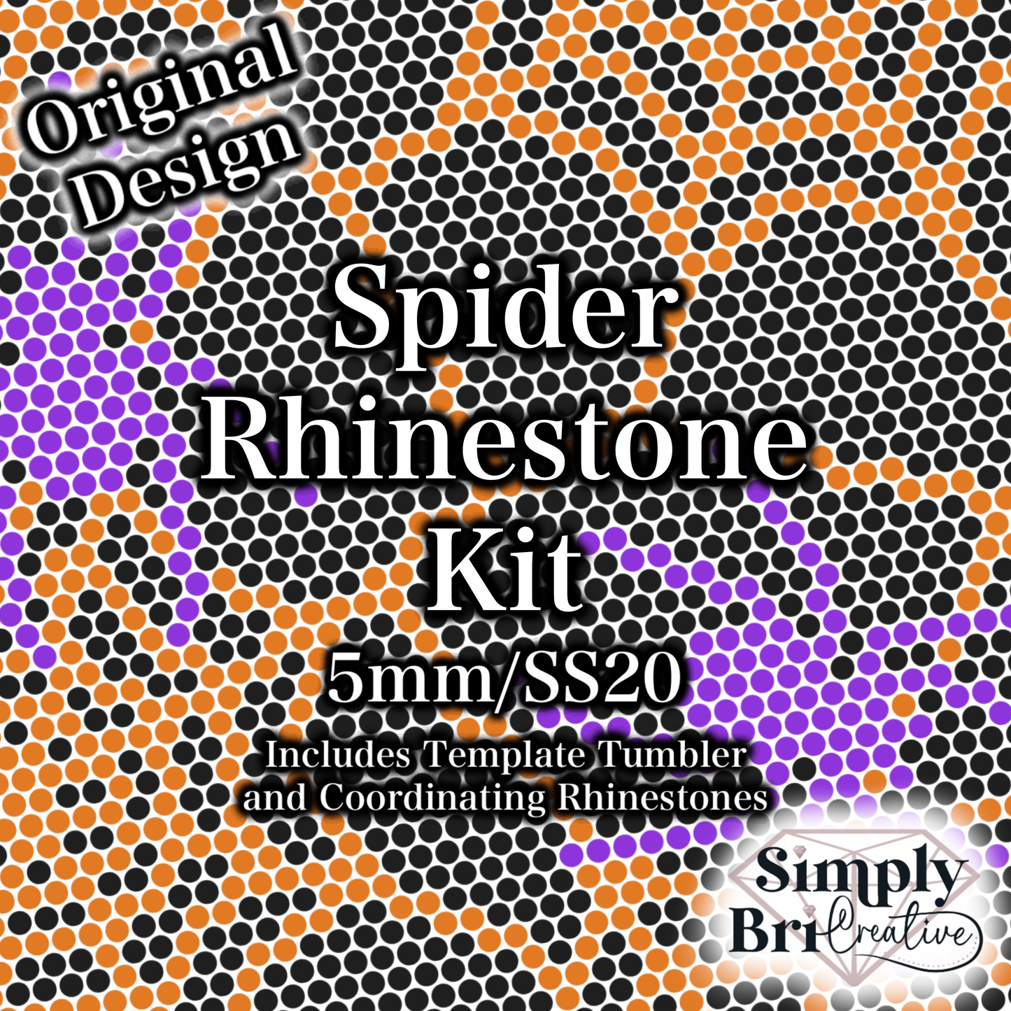 Spider Rhinestone Kit