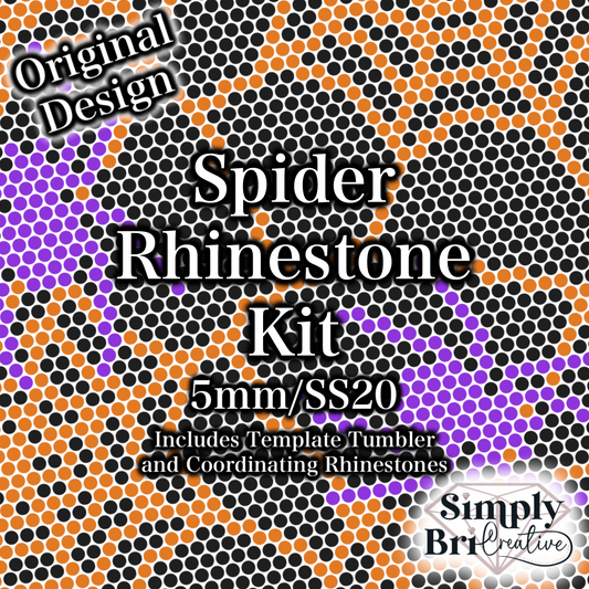 Spider Rhinestone Kit
