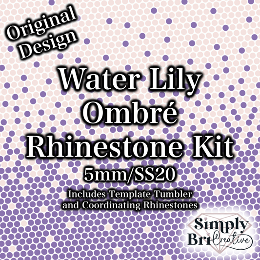 Water Lily Ombre Rhinestone Kit (SS20 Glass)