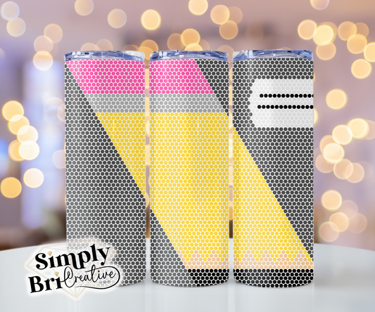 Back to School Template Tumbler (4mm/SS16)