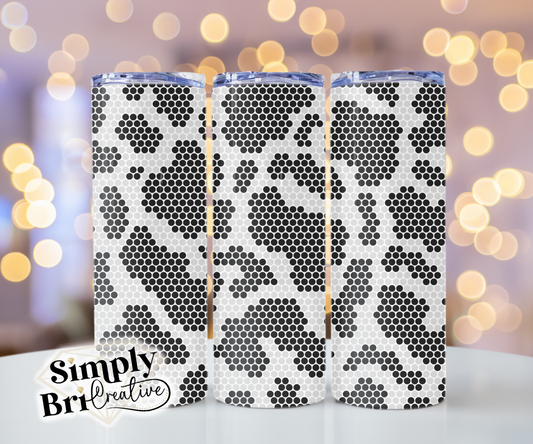 Cow Print Template Tumbler (5mm/SS20)