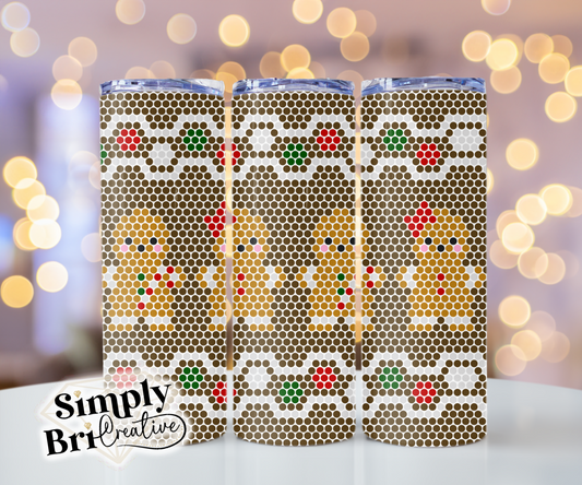 Gingerbread Template Tumbler (5mm/SS20)