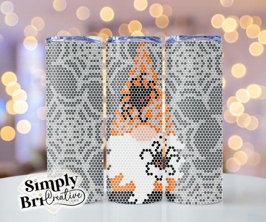 Halloween Gnome Template Tumbler (4mm/SS16)