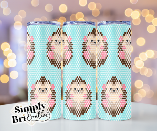Hedgehog Template Tumbler (5mm/SS20)