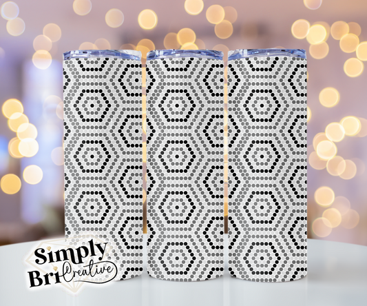 Hexagon Template Tumbler (4mm/SS16)