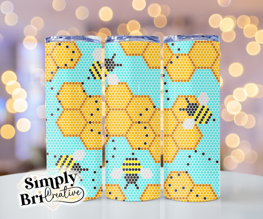 Honeybee Template Tumbler (4mm/SS16)