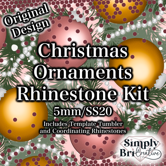 Christmas Ornaments Rhinestone Kit