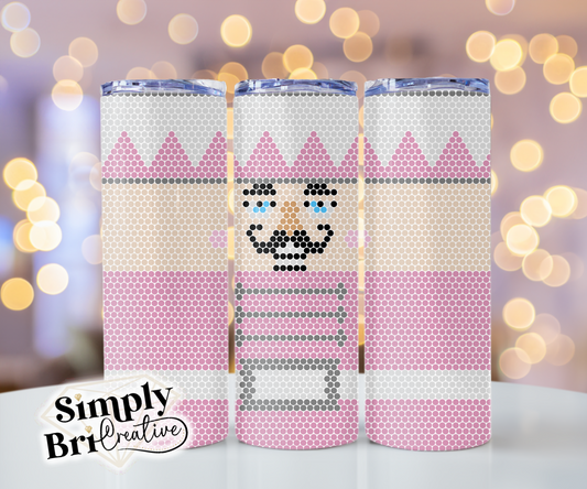 Pink Nutcracker Template Tumbler (4mm/SS16)