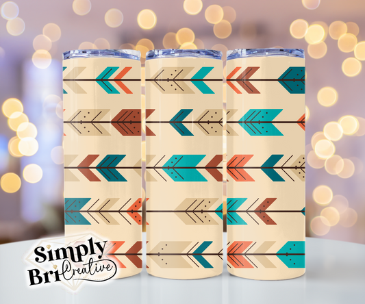 Arrows Template Tumbler