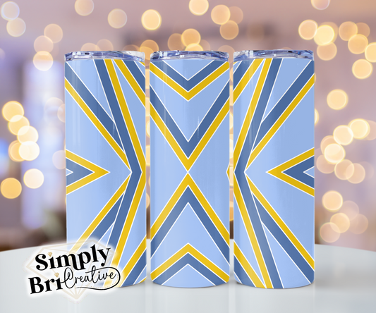 Diamond X Template Tumbler