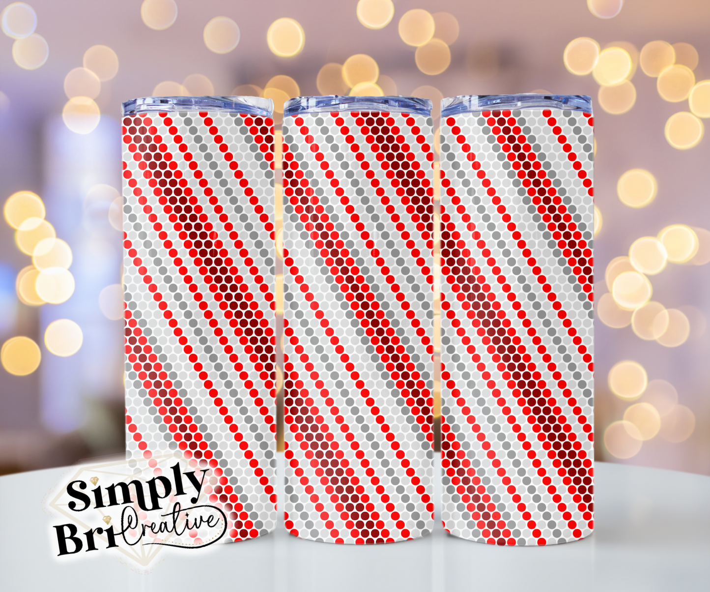 Candy Cane Template Tumbler (5mm/SS20)