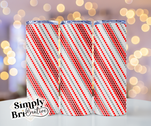 Candy Cane Template Tumbler (5mm/SS20)