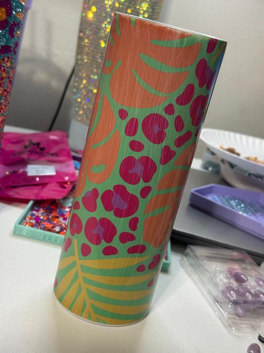 Tropical leopard fuh cup