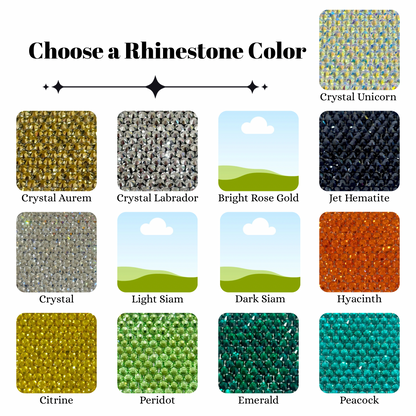 Custom Rhinestone Bag