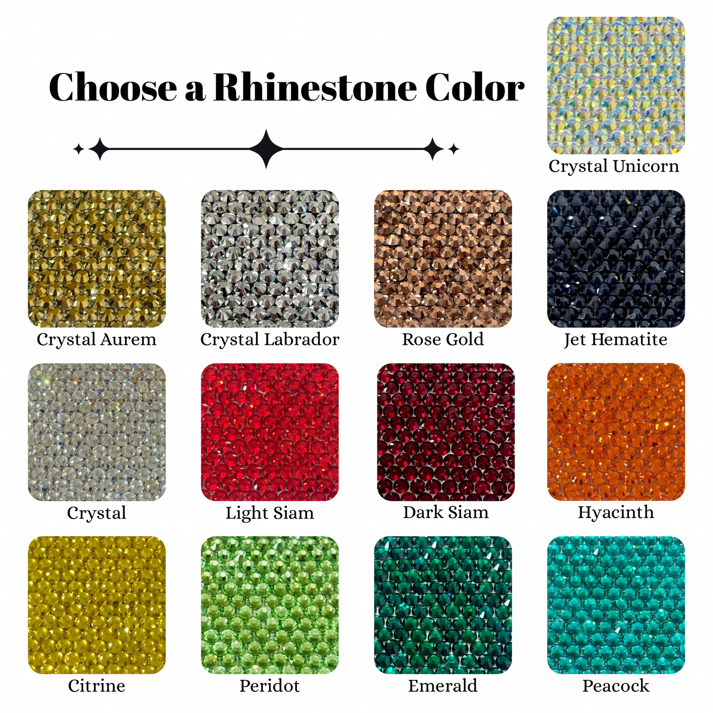 Custom Rhinestone Bag