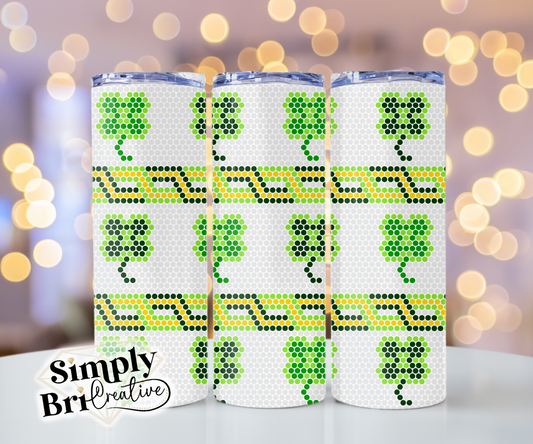 Clover and Band Template Tumbler (4mm/SS16)