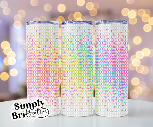 Unicorn Burst Template Tumbler (4mm/SS16)