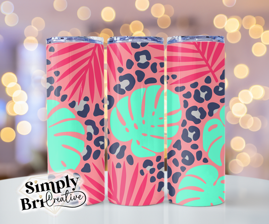 Tropical Leopard 1 Template Tumbler