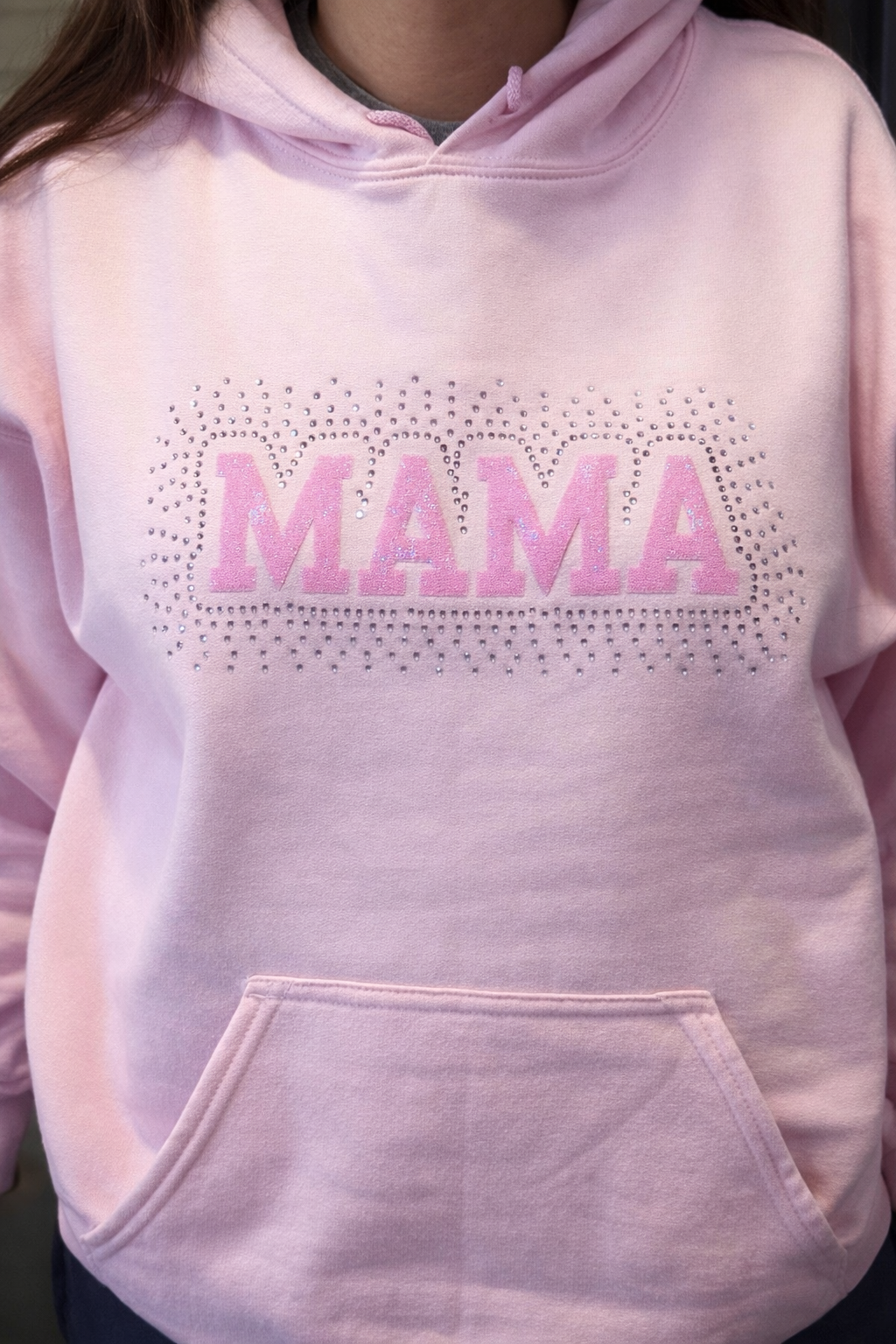 Mama Rhinestone Sweatshirt